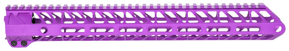 Timber Creek Outdoors Enforcer Handguard AR Platform Purple Anodized 15" Aluminum