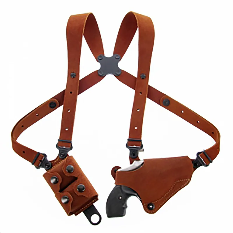 Galco Classic Lite Shoulder System Natural Leather Shoulder S&W J Frame 640 2 1/8" 357 RH