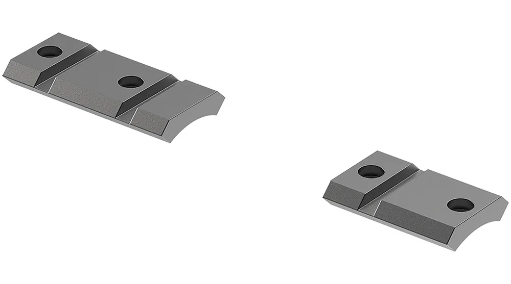 Leupold QRW Base Set Matte Black Savage 10/110 Round Receiver Quick Release Picatinny/Weaver Mount Steel Rifle