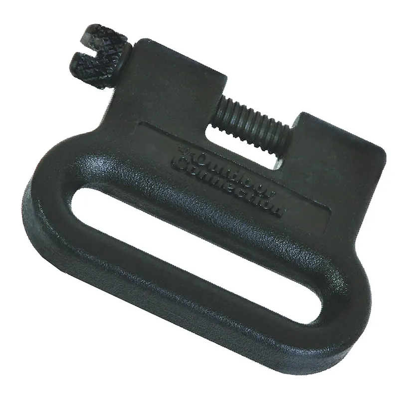 Outdoor Connection Brute Swivel Set Black 1"