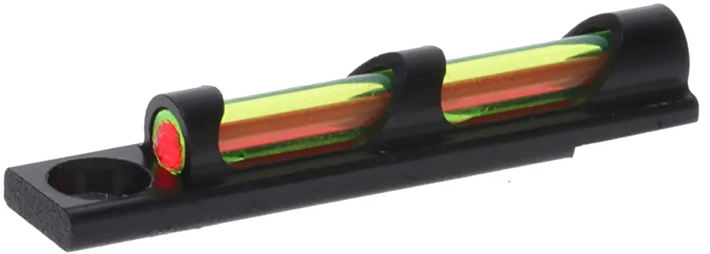 TruGlo Tru-Bead Universal Green Outside w/Red Center Fiber Optic Front Sight w/.120" Fiber Diameter Black Frame for Shotguns