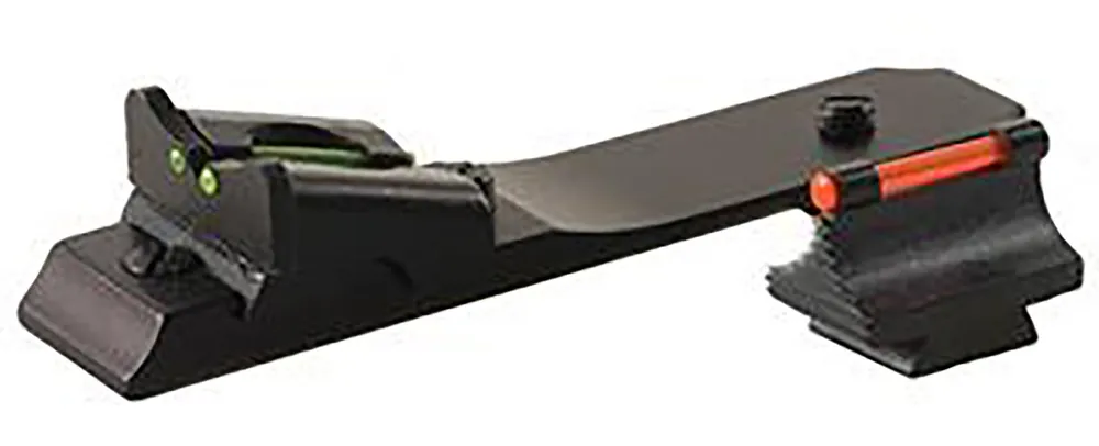 TruGlo Lever Action Rifle Set 3-Dot Red Front, Green Rear Black Frame for Win 94, Henry Big Boy/Golden Boy, Marlin Guide Rifles