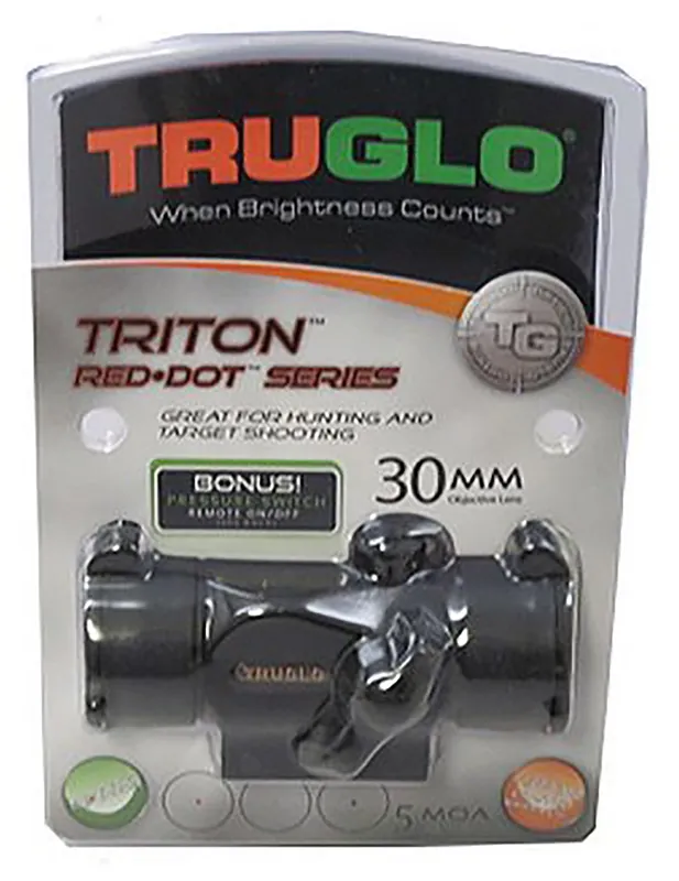 TruGlo Triton 1x 30mm Tri-Color Dot Reticle