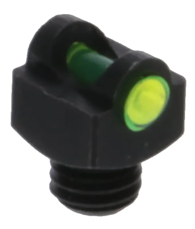 TruGlo StarBrite Deluxe Green Fiber Optic Front Sight with 6-48 Thread Black for Shotgun