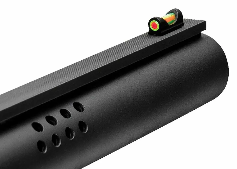 TruGlo Fat•Bead Black Green Red Center Fiber Optic Front Sight 3mm Threads