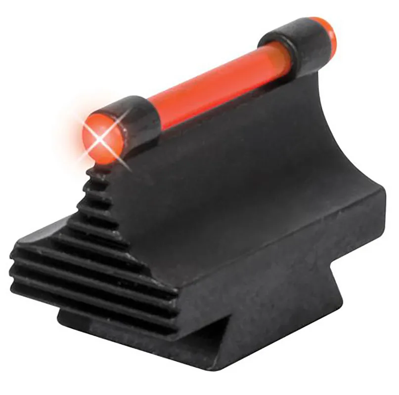 TruGlo 3/8" Dovetail Front Sight .450" Red Ramp Black for Rifle