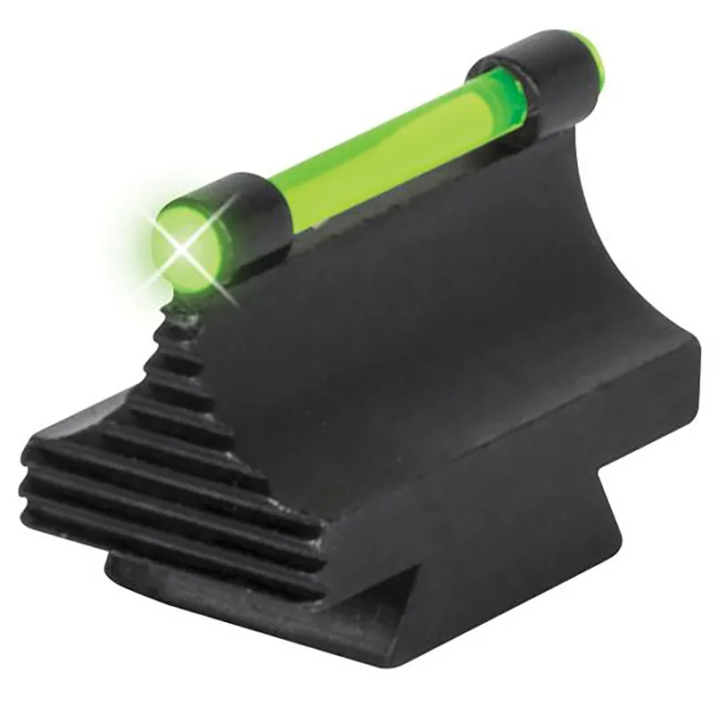 TruGlo 3/8" Dovetail Front Sight .500" Green Ramp Black for Rifle
