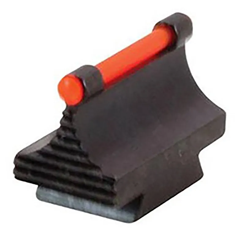 TruGlo 3/8" Dovetail Front Sight .500" Red Ramp Black for Rifle