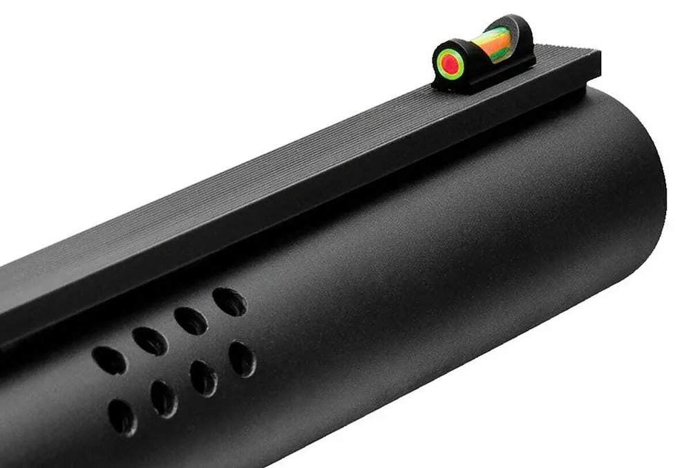 TruGlo Fat•Bead Black Green Red Center Fiber Optic Front Sight 6-48" Threads