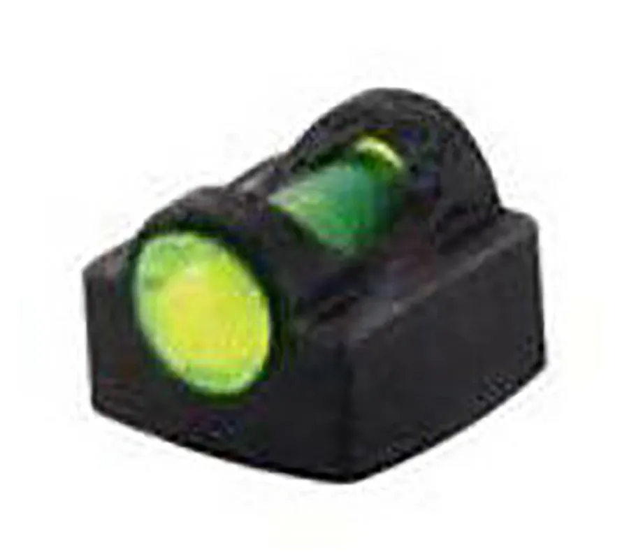 TruGlo StarBrite Deluxe Green Fiber Optic Front Sight with 3mm Threads Black for Shotgun