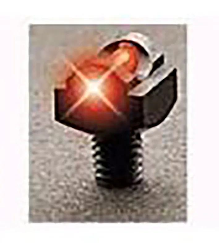 TruGlo StarBrite Deluxe Red Fiber Optic Front Sight with 3-56 Threads Black for Shotgun