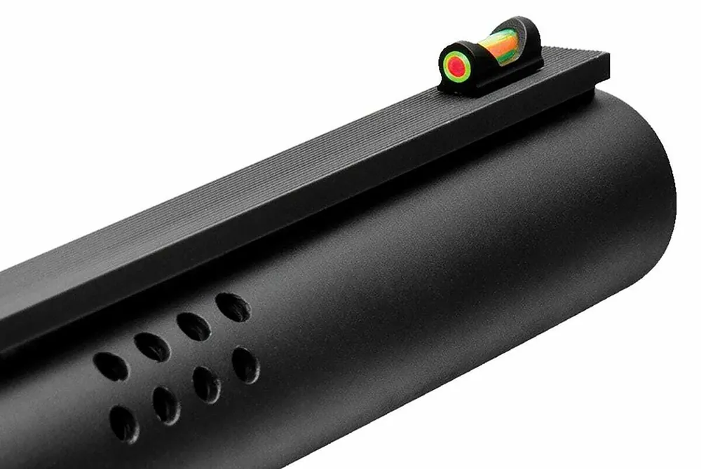 TruGlo Fat•Bead Black Green Red Center Fiber Optic Front Sight 3-56" Threads