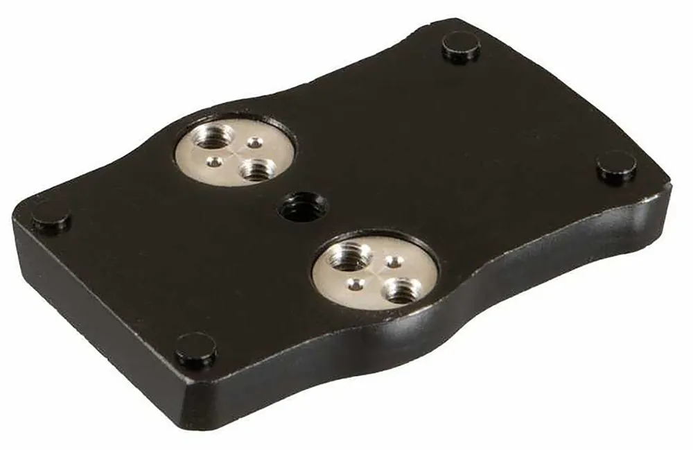 TruGlo Red Dot Sight Adapter Handgun Aluminum Black TruGlo Tru•Tec Micro, Leupold, Vortex, EOTech, Burris, Meopta