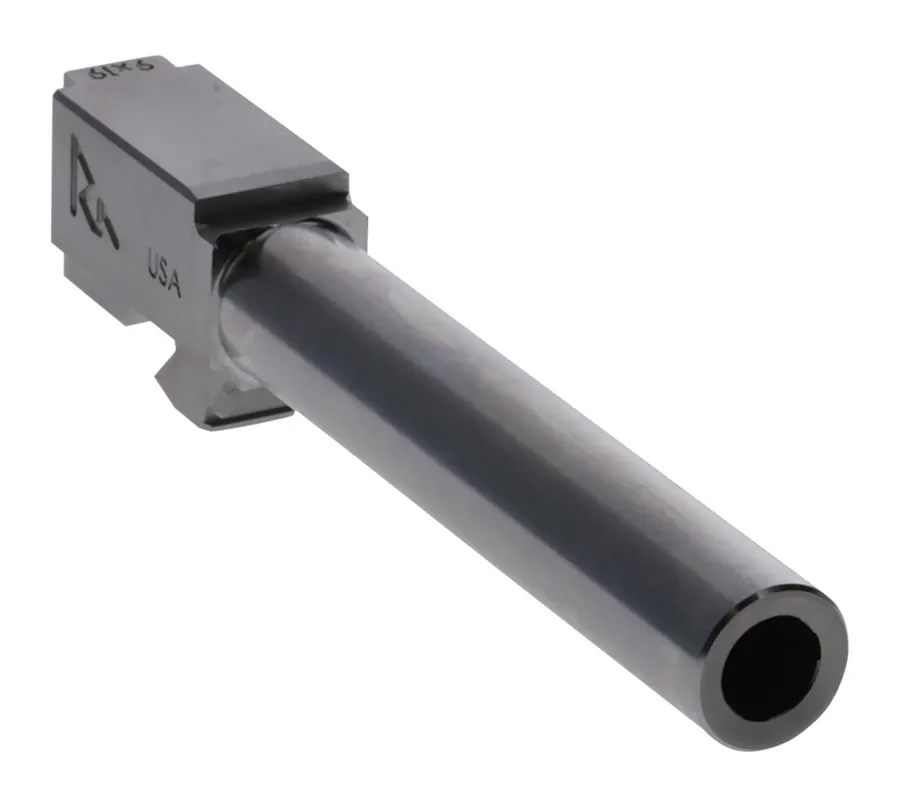 Rival Arms Essential V2 Drop-In Barrel 9mm Luger 4.49" Stainless Steel Finish & Material for for Glock 17 Gen3-4