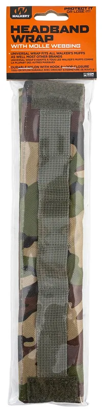 Walker‘s Razor Headband Wrap Camo Velcro
