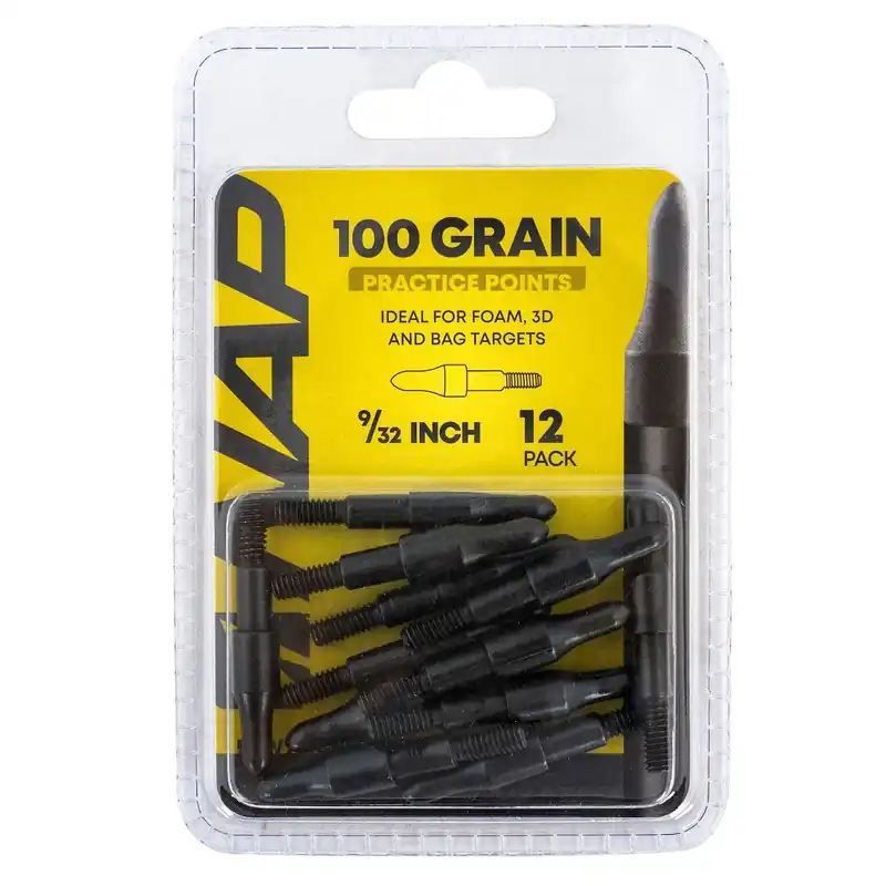 NAP 3D Practice Points Field Tips Fixed 100 gr - 12/Pack