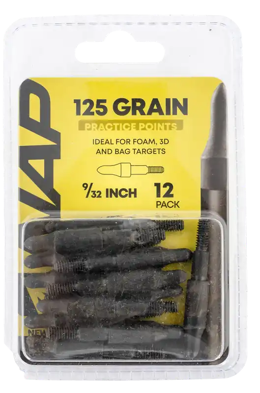 NAP 3D Practice Points Field Tips Fixed 125 gr - 12/Pack