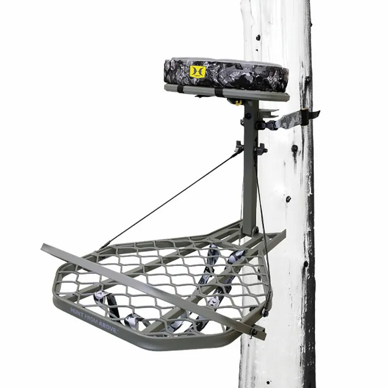 Hawk Helium Pro Hang-On Gray Powder-Coating Aluminum 24" W x 30" D