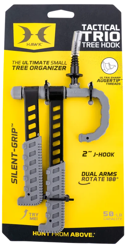 Hawk Tactical Trio Tree Hook Black
