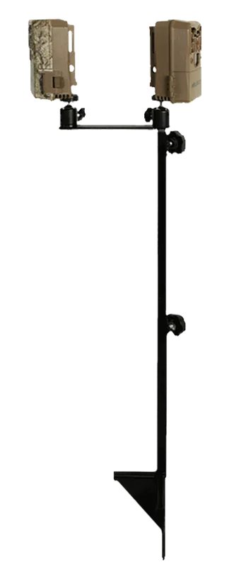 Muddy MUD-MTCA-TCS03 Dual Game Camera Mount 19"-41" High Black Steel
