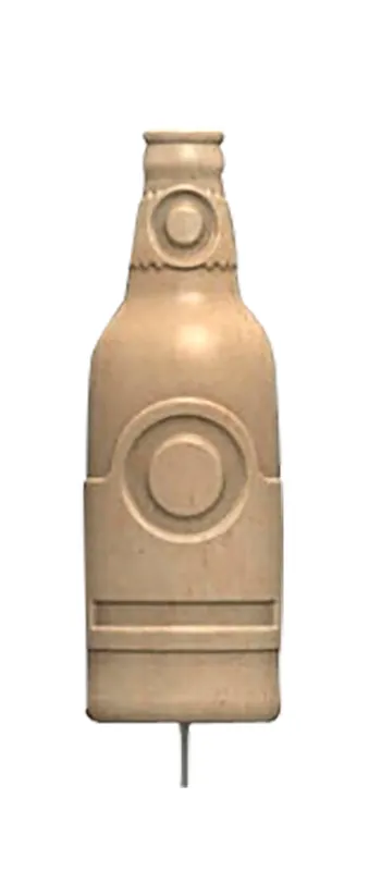 Birchwood Casey 3D Stake Target Beige Bottle 6 Pack