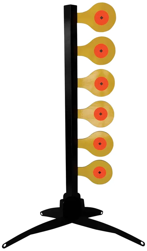 Birchwood Casey World of Targets Handgun Dueling Tree Circle w/Diamond Center Steel Target 48.50" H x 28.50" W x 23" D