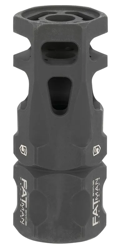 Phase 5 Weapon Systems FATman Hex Brake with 1/2"-36 tpi Threads & 3" OAL for 9mm, 7.62x39mm, 6.8mm AR-Platform