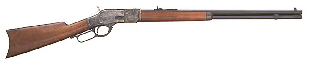 Cimarron 1873 Sporting 45 Colt Rifle 24" Wood CA282