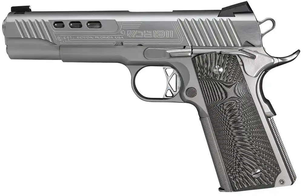 Diamondback DB1911 45 ACP Pistol 5" SS/Black G10 Grip DB1911SS