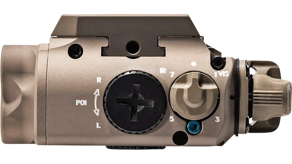 SureFire XVL2 Weapon Light w/Laser 400 Lumens Output White LED Light Green Laser 54 Meters Beam Universal/Picatinny Rails Mount Tan Anodized Aluminum