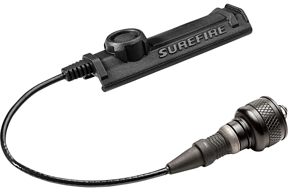 SureFire Scout Light Rear Cap Replacement Black Hardcoat Anodized Aluminum