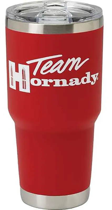 Hornady Team Hornady Tumbler Red Stainless Steel 30 oz