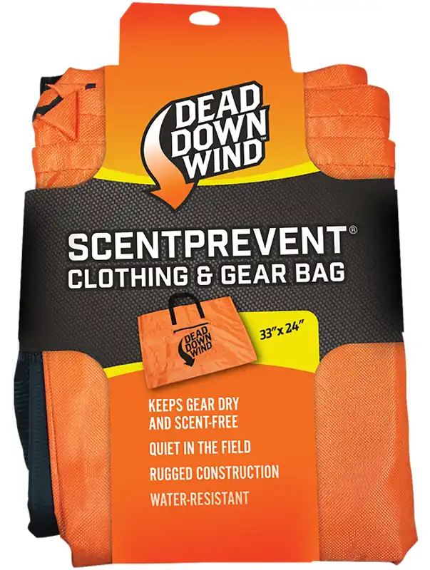 Dead Down Wind Scent Prevent Clothing & Gear Bag Orange
