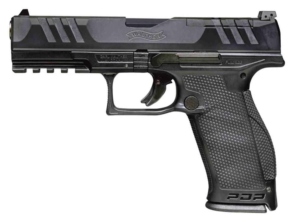 Walther Arms PDP Optic Ready 9mm Luger Pistol, 5" 10+1 Black