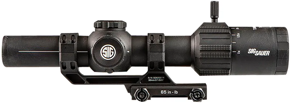 Sig Sauer Electro-Optics Tango-MSR LPVO 1-6x 24mm 30mm Tube