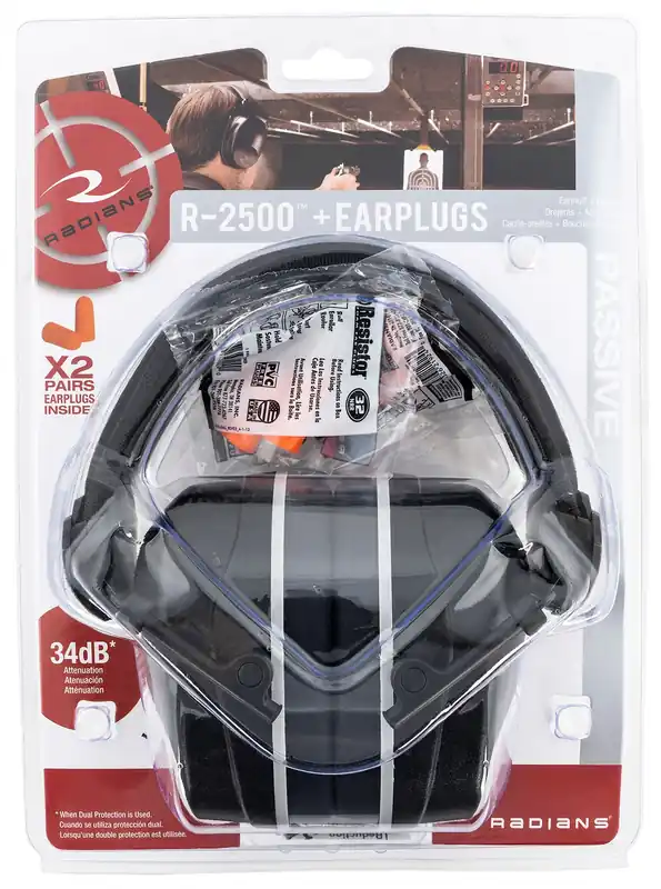 Radians R2500 Muff 25 dB Over the Head