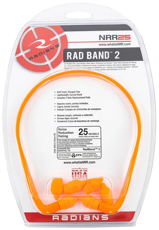 Radians Rad-Band 2 25 dB Behind The Neck