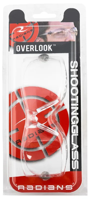 Radians Overlook Glasses 99.9% UV Rated Clear Lens for Adults