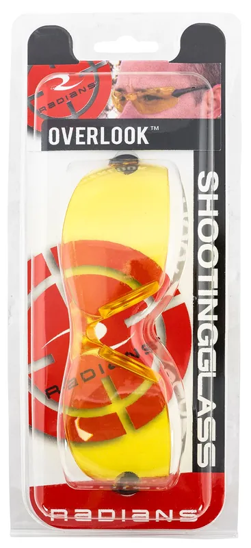 Radians Overlook Glasses 99.9% UV Rated Amber Lens for Adults