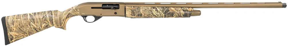 Pointer Field Tek 4 12 Gauge with 28" Barrel, 3" Chamber, 5+1 Capacity, Burnt Bronze Cerakote Metal Finish & Realtree Max-5 Synthetic Stock Right Hand (Full Size)