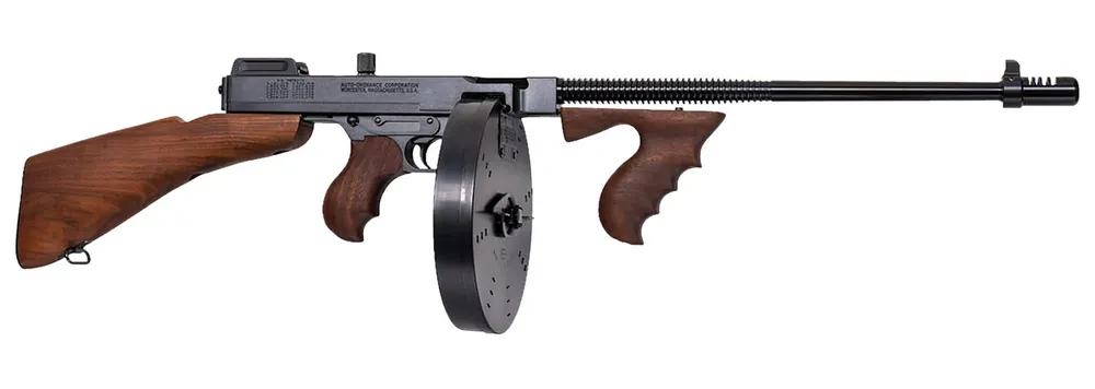 Thompson 1927A-1 Deluxe Carbine 45 ACP Rifle 18" Walnut/Blued Right Hand T1B100D