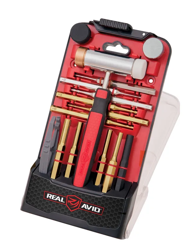 Real Avid Accu-Punch Punch Set Brass/Nylon/Steel Universal Firearm