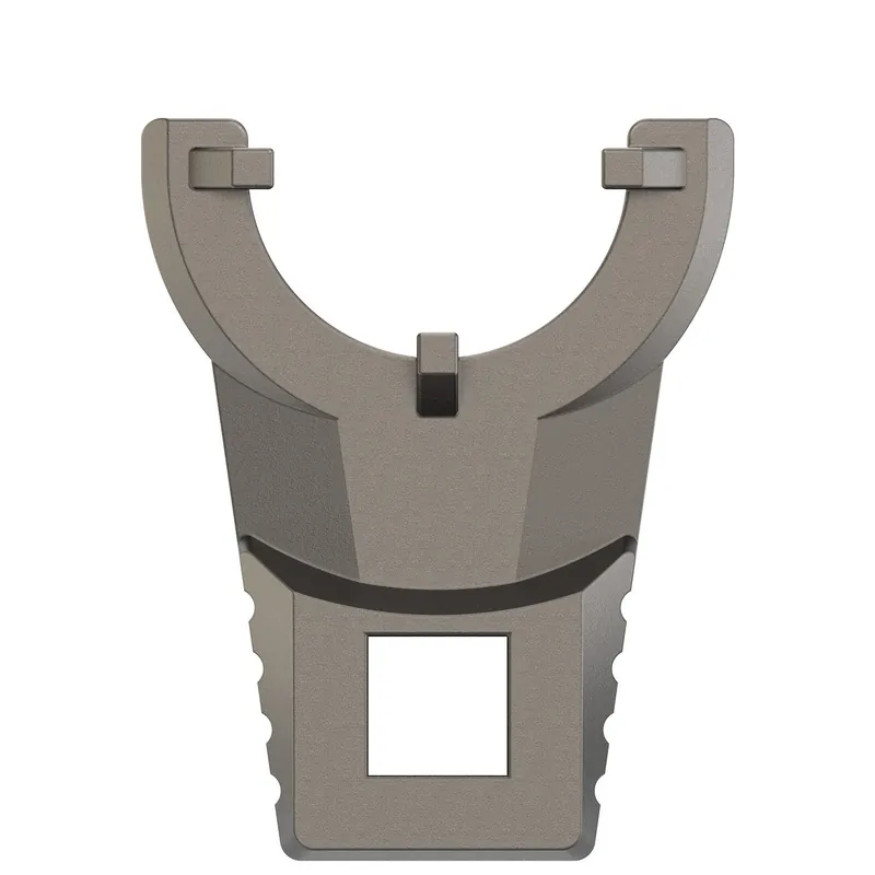 Real Avid Master -Fit Extended & Standard Castle Nut Wrench Titanium/Stainless Steel for AR-Platform