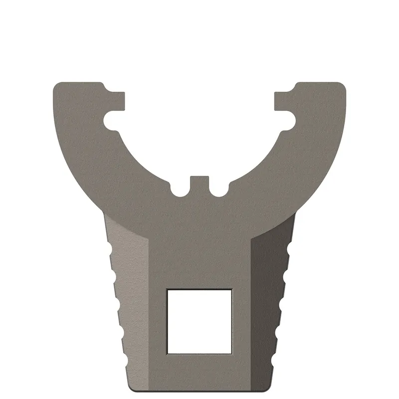 Real Avid Master -Fit Thin Castle Nut Wrench Titanium/Stainless Steel for AR-Platform