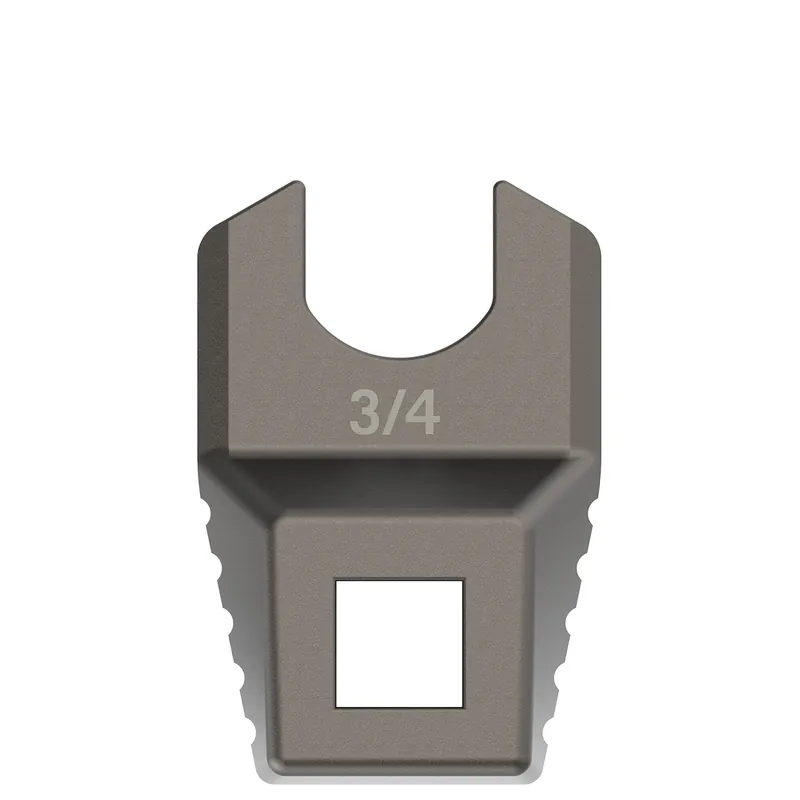 Real Avid Master -Fit Muzzle Device Wrench Titanium Titanium/Stainless Steel AR-Platform Free-Float Handle