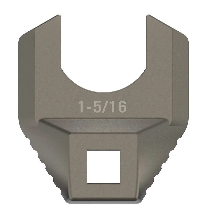 Real Avid Master -Fit Barrell Nut Wrench 1 5/16" Titanium Titanium/Stainless Steel AR-Platform Free-Float Handle