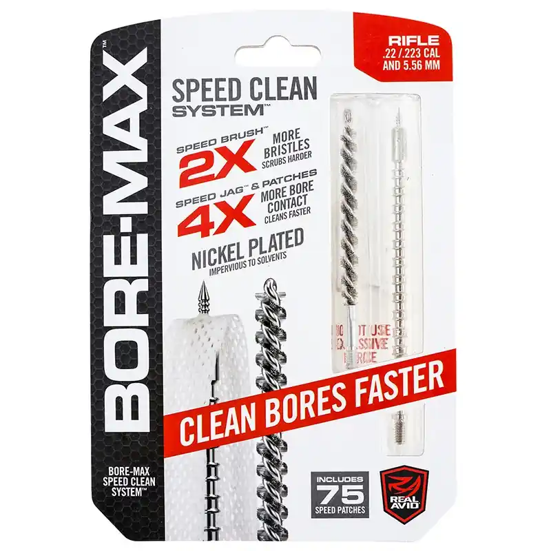 Real Avid Bore-Max Speed Clean Upgrade Set 223 Rem/22 Cal Rifle