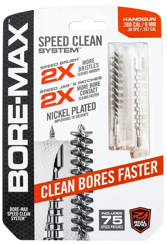 Real Avid Bore-Max Speed Clean Upgrade Set 9mm Luger Pistol
