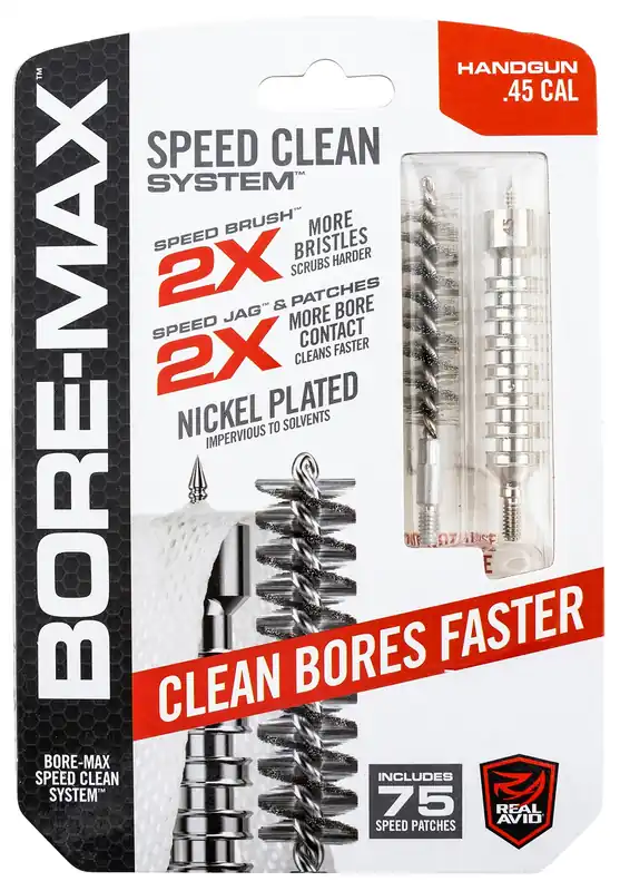 Real Avid Bore-Max Speed Clean Upgrade Set 45 Cal Pistol