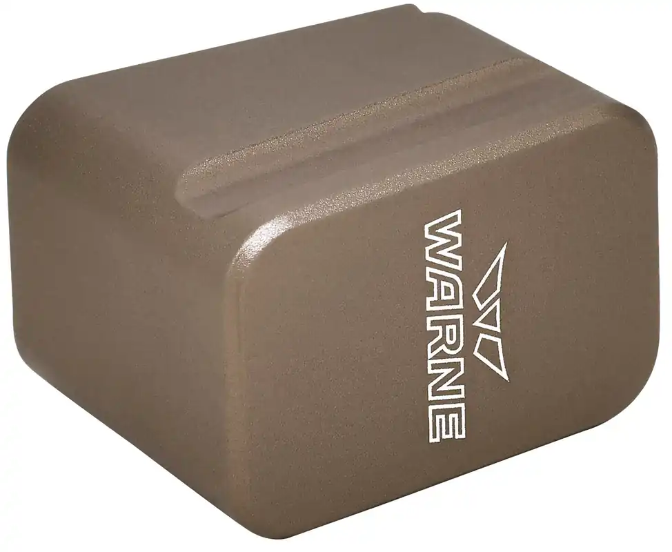 Warne Magazine Extension made of 6061-T6 Aluminum with Hardcoat Anodized Flat Dark Earth Finish for Glock 17, 22 Magazines (Adds 5rds 9mm Luger, 4rds 40 S&W)